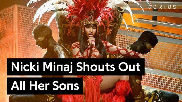 Nicki Minaj Shouts Out All Her Sons