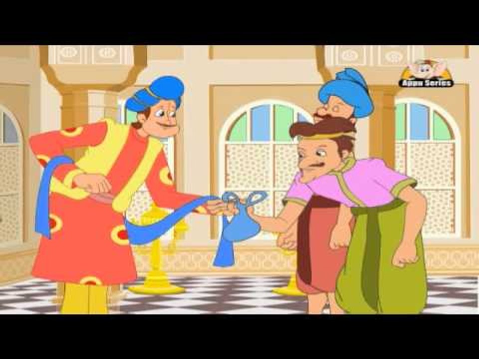 The Butcher and the Grain Merchant in Marathi - An Akbar & Birbal Story