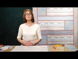 Silent Christmas quilt from Stof (taster video)
