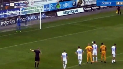 Darko Jevtic Penalty Goal HD - Haugesund 3-1 Lech Poznan 13.07.2017