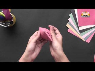 Origami in Kannada  - Learn to make a Drinking Cup (HD)