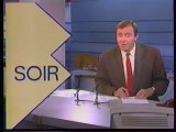 FR3 - 25 Septembre 1989 - Pubs, teasers, Soir 3 (Philippe Dessaint), météo (Michel Touret)