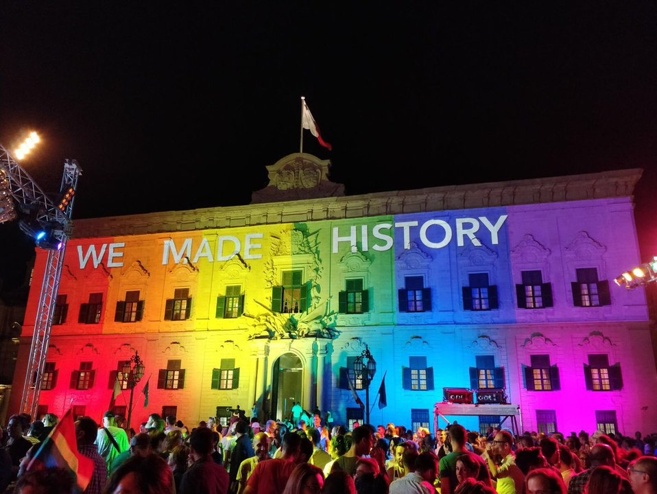 Malta Celebrates Legalization of Same-Sex Marriage