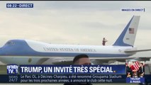 Air Force One vient d'atterrir à l'aéroport d'Orly