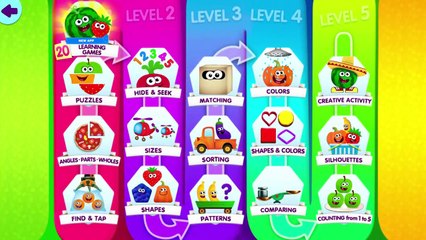 Baby Learn Colors Games - Baby Play Colorful Fruit KIDS TV SHOWS