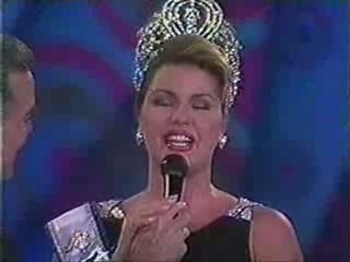 Miss Venezuela 1996 despedida de Alicia Machado