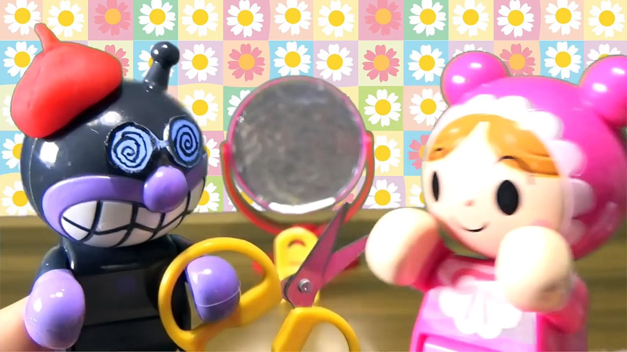 アンパンマン おもちゃアニメ バイキンマンがびようしつでいたずら！お店 ごっこ❤︎ Toy Kids トイキッズ animation anpanman