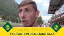 FC Nantes - Servette FC : la réaction d'Emiliano Sala