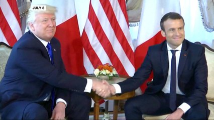 France: Macron prepares to welcome Donald Trump