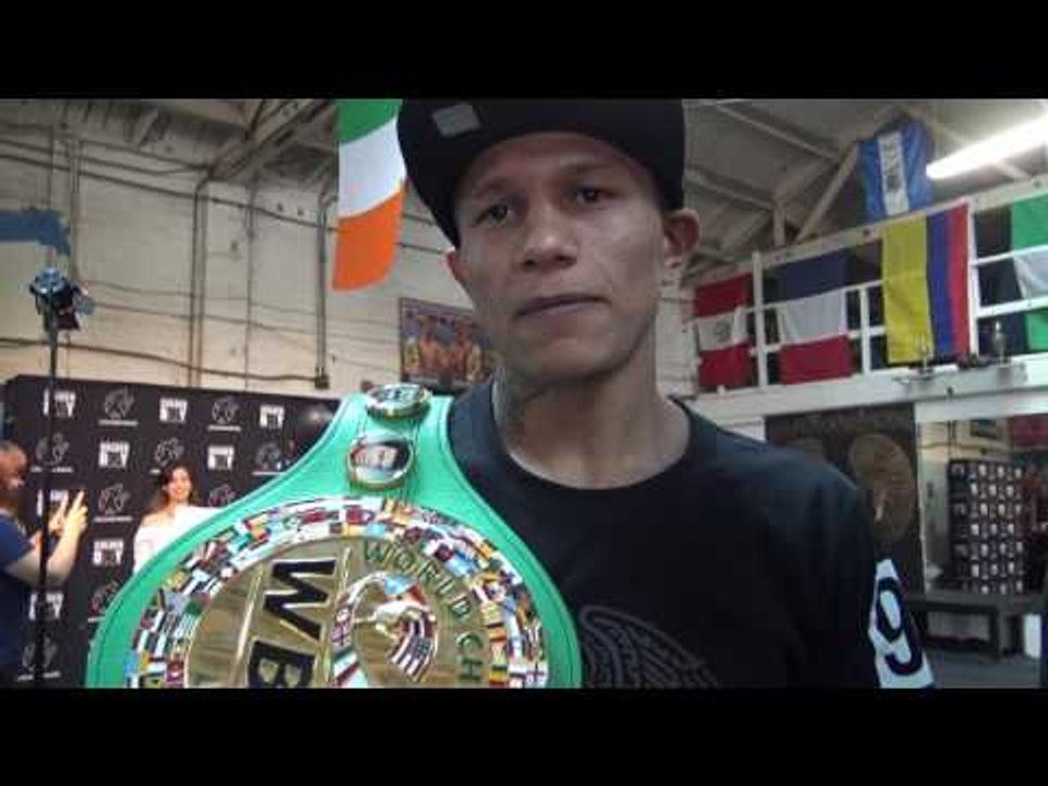 WBC world champ Miguel Berchelt on fighting Takashi - EsNews Boxing