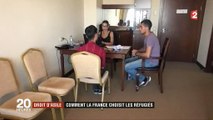 Migrants : Comment la France choisit ses réfugiés ? France 2 a mené l'enquête - Regardez