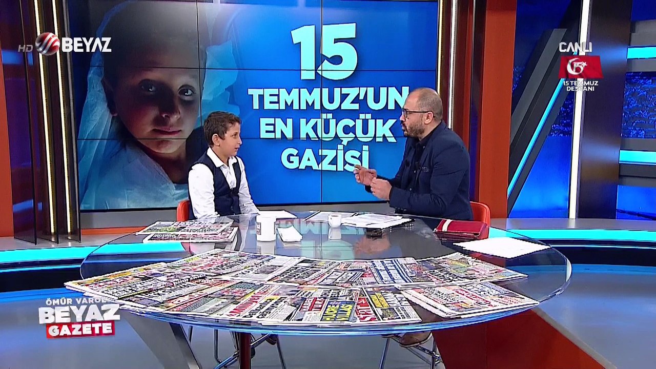 15 Temmuz'un en küçük gazisi: Vatan sağolsun