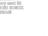 Sandisk Extreme Pro  Flash memory card  32 GB  SDHC UHSII SDSDXPB032GA46