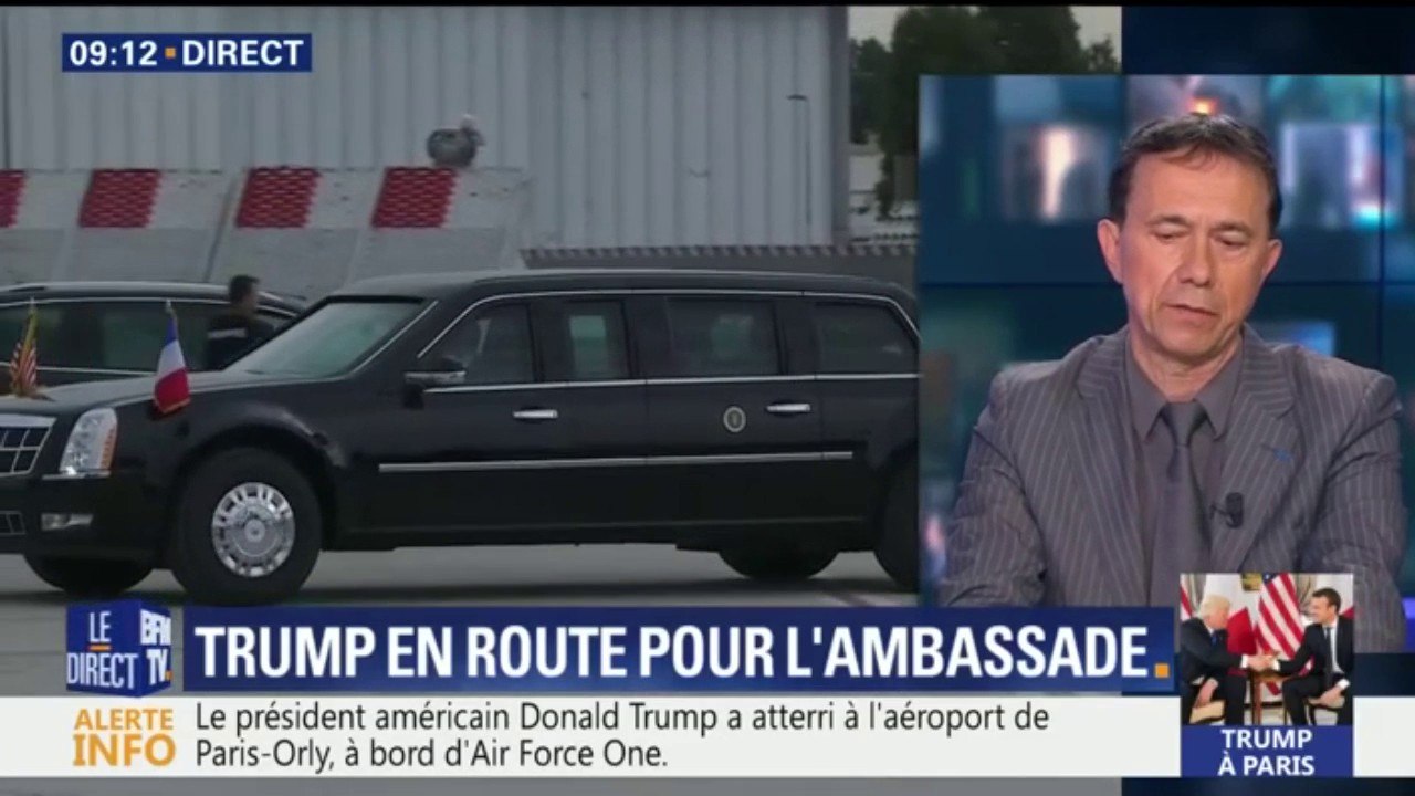Ce que l'on sait de l'impressionnant cortège présidentiel de Donald Trump