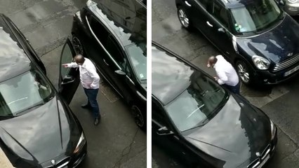 Un road rage à Paris