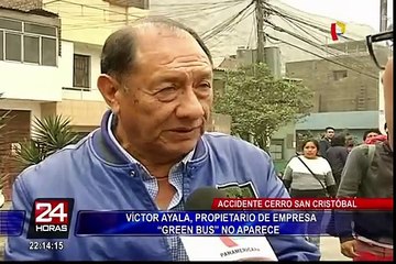 Propietario de empresa “Green Bus” se encuentra con paradero desconocido