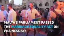 Malta legalizes same-sex marriage!