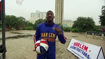 Amazing 583-Foot Basketball Shot  Harlem Globetrotters