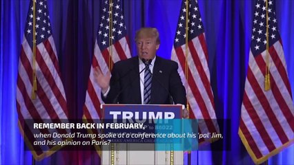 Does Donald Trump have an imaginary friend?