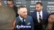 Drake Arrives To presser In Toronto All Smiles When He Sees Conor McGregor EsNews Boxing