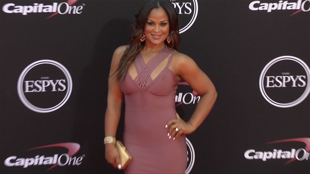 Laila Ali 2017 ESPYs Red Carpet