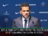 Alves 'sorry' to disappoint Guardiola
