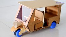 How to Make a Powered Richshaw (Tuk Tuk) - Electric Rickshaw Battery