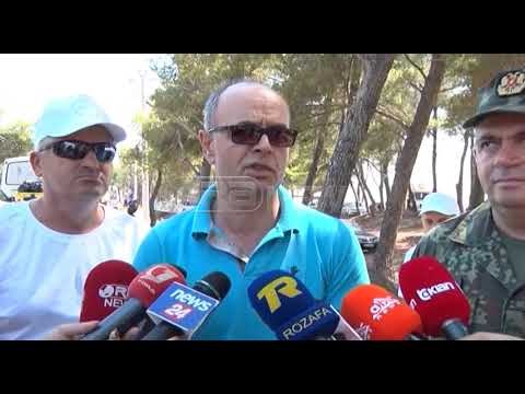 Sezoni turistik - Ushtria në aksion për pastrimin e bregdetit, çliron Shëngjinin nga mbeturinat