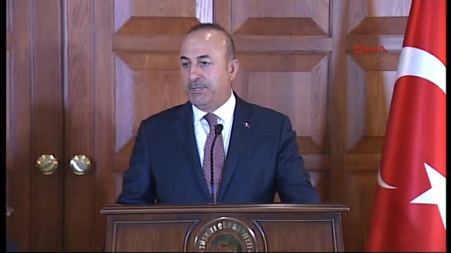Dışişleri Bakanı Çavuşoğlu ve Gambiya Dışişleri Bakanı Ile Ortak Basın Toplantısında Konuştu -2