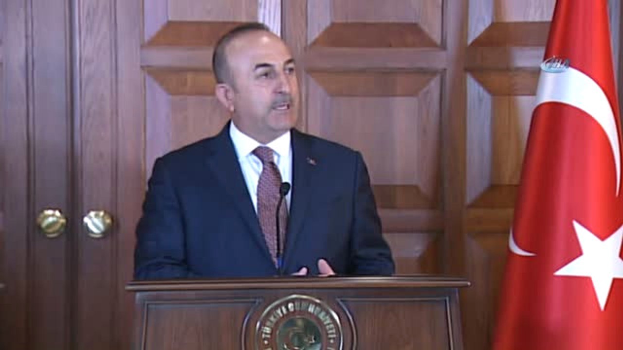Dışişleri Bakanı Çavuşoğlu, Gambiyalı Mevkidaşı ile Ortak Basın Toplantısı Düzenledi