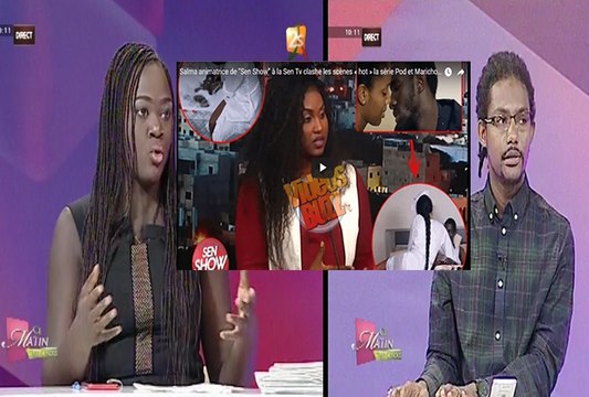 Pape Sidy Fall Thioro Mbar Ndiaye et momo taclent sévérement Salma de la sen tv