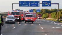 Autriche: Une autoroute bloquée pendant cinq heures à cause... de milliers de poules tombées du chargement d'un camion