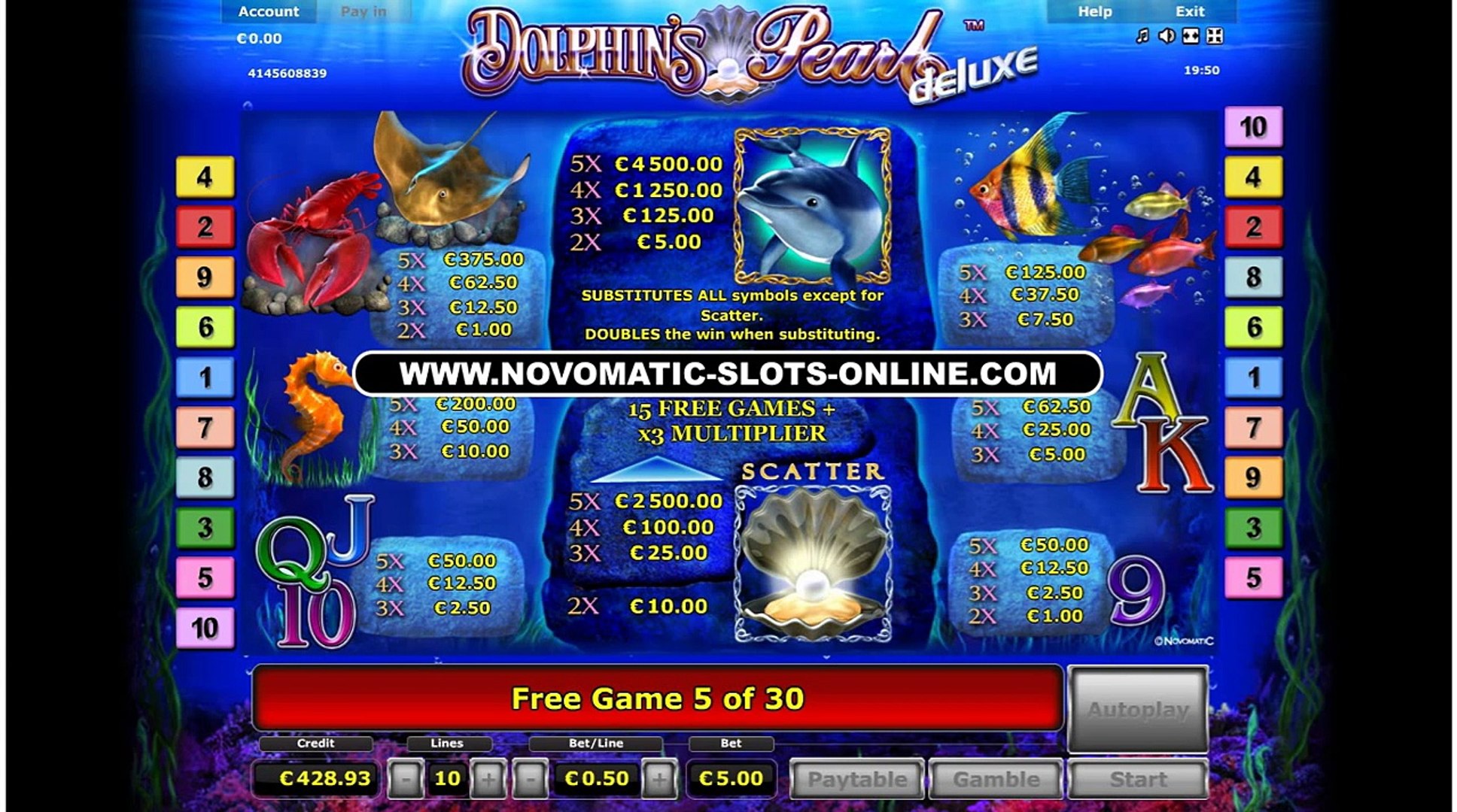 Dolphins Pearl Online