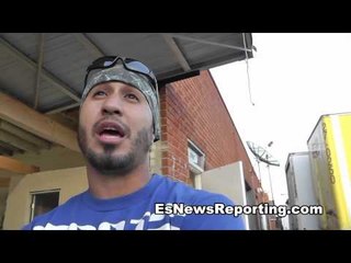 JORGE DIAZ TALKS HECTOR CAMACHO