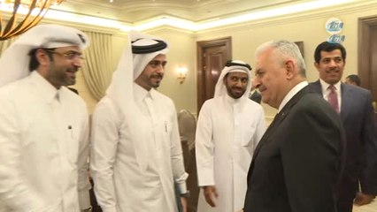 Başbakan Yıldırım, Katarlı Bakanı Kabul Etti