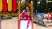 Outdoor playground for kids Fun playtime with play area for children & Baby Nursery Rhymes Songs