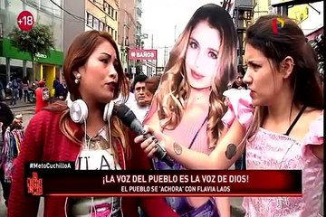 ¿Qué piensan las personas de Flavia Laos?