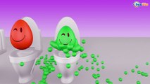 Learn Сolors with Surprise Eggs Toilet for Children , Toddlers and Babies. Learn colours for Kids