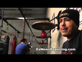 robert garcia wants to see Trout beat Cotto