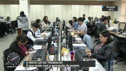 Entenda o que muda com a aprovação da reforma trabalhista