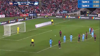 MISS PEN - Danny Welbeck - Sydney vs Arsenal 0-1 13.07.2017