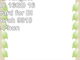 Professional Kingston MicroSDHC 16GB 16 Gigabyte Card for BlackBerry Torch 9810 Phone