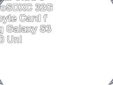 Professional Ultra SanDisk MicroSDXC 32GB 32 Gigabyte Card for Samsung Galaxy S3 I9300