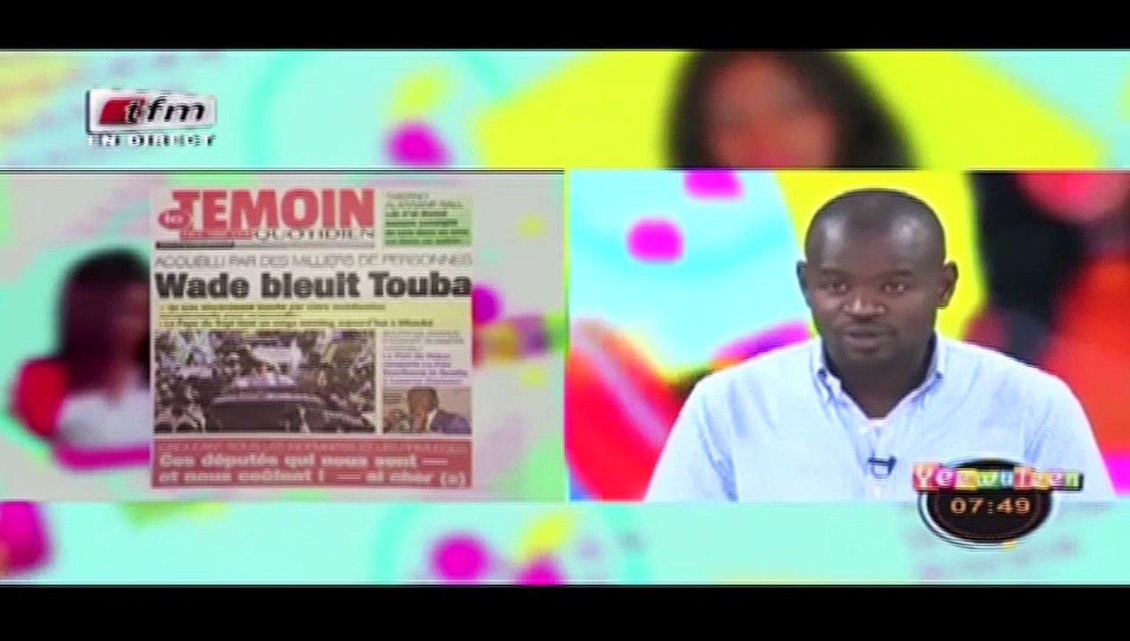 RUBRIQUE - REVUE DES TITRES avec IBOU DIOUF dans Yeewu Leen du 13 Juillet 2017