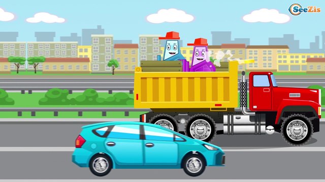 Мультфильмы для детей: Мультик МАШИНКИ Грузовик и Спецтехника на стройке - Видео для детей