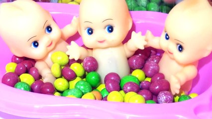 Learn Colors Ice Cream Surprise Cups Play Doh Popsicle Giant Eggs How to make Squishy Balls