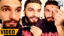 Ranveer Singh Chopped His Mustache & Beard & On Live Chat