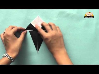 Origami - Make a very interesting Bird - Origami in Sindhi