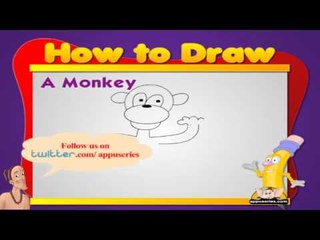 Learn to Draw Animals - Monkey