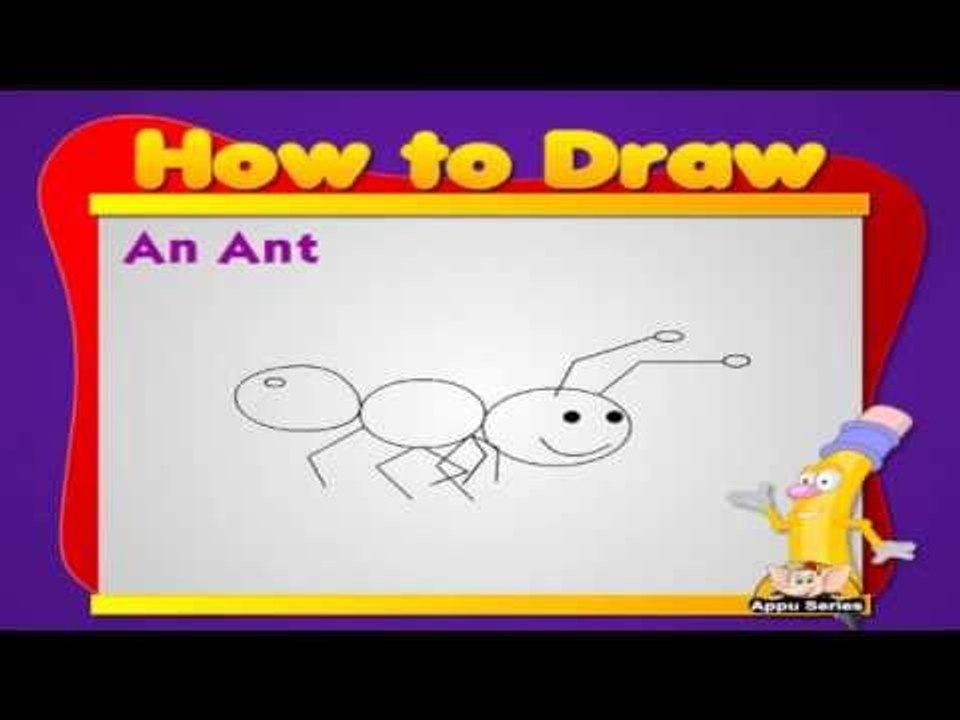 Learn to Draw Animals - Ant